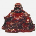 Siedzący Budda Bogactwa, waga 10 kg, wysokość 30 cm - ze sztabą złota i innymi chińskimi symbolami bogactwa - niepowtarzalny posąg do domu lub firmy - przyciąganie obfitości - tylko 2 egzemplarze